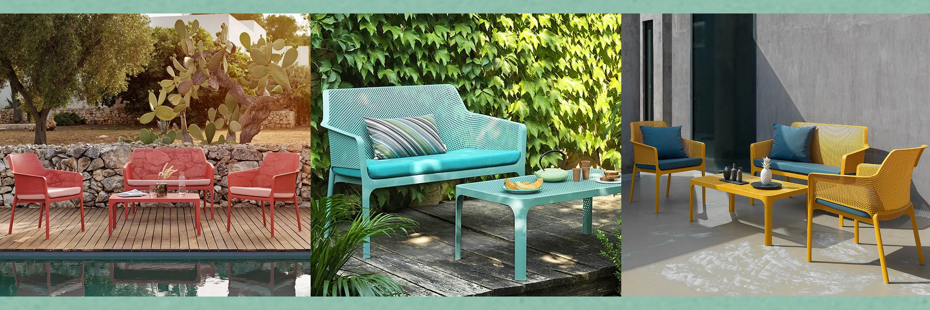 Juego Net de Nardi: una solución real para terrazas de alto tráfico