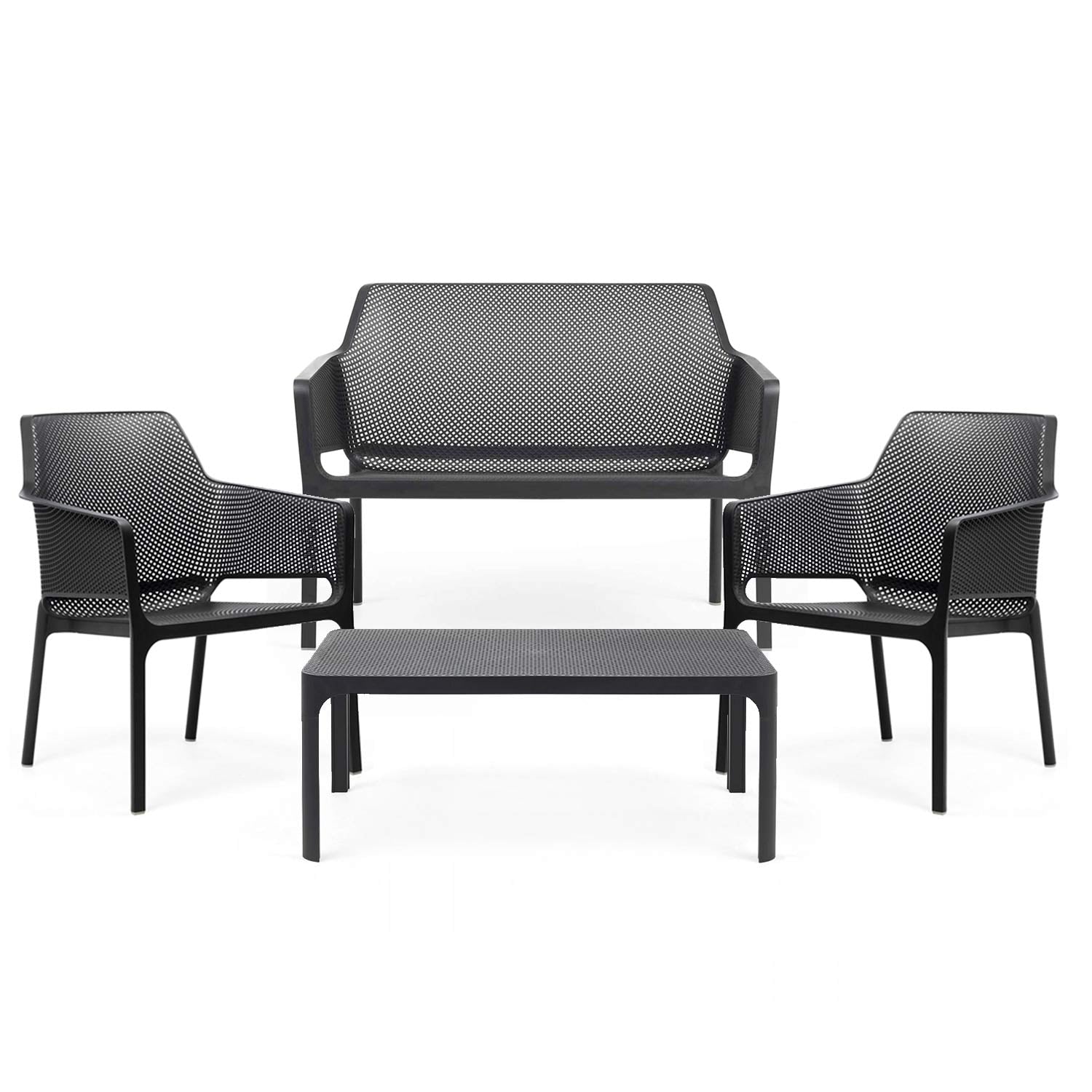 Juego de Terraza Net - Nardi Italia - bCasual - JuegoNetGrafito