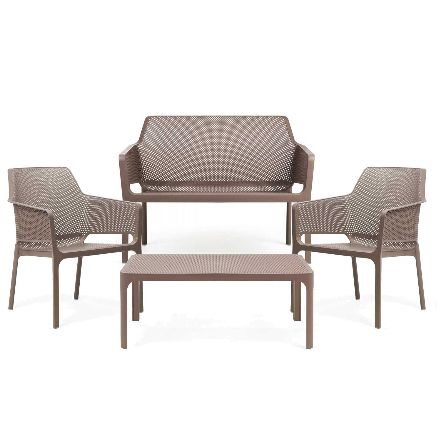 Juego de Terraza Net - Nardi Italia - bCasual - JuegoNetTortora