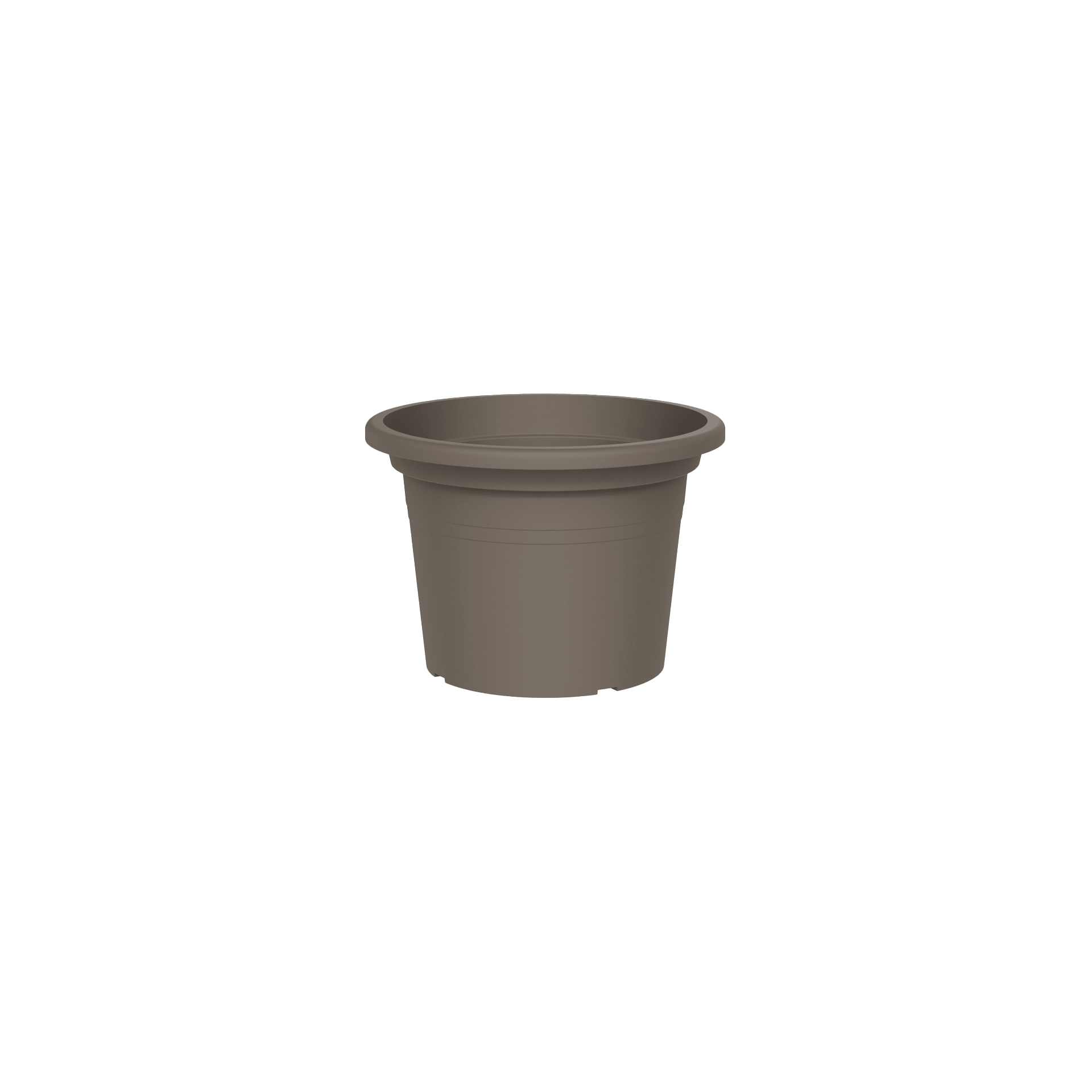 Maceta Basic Round TERA Italy - Plástico Reciclado - bCasual -33001060406