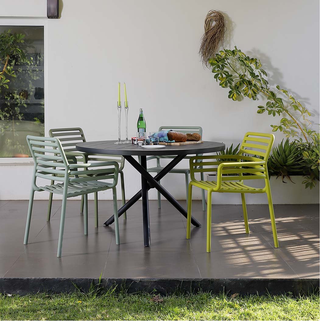 Mesa de Aluminio Area 120 cm de diámetro - bcasual - bCasual - WZYP2583T