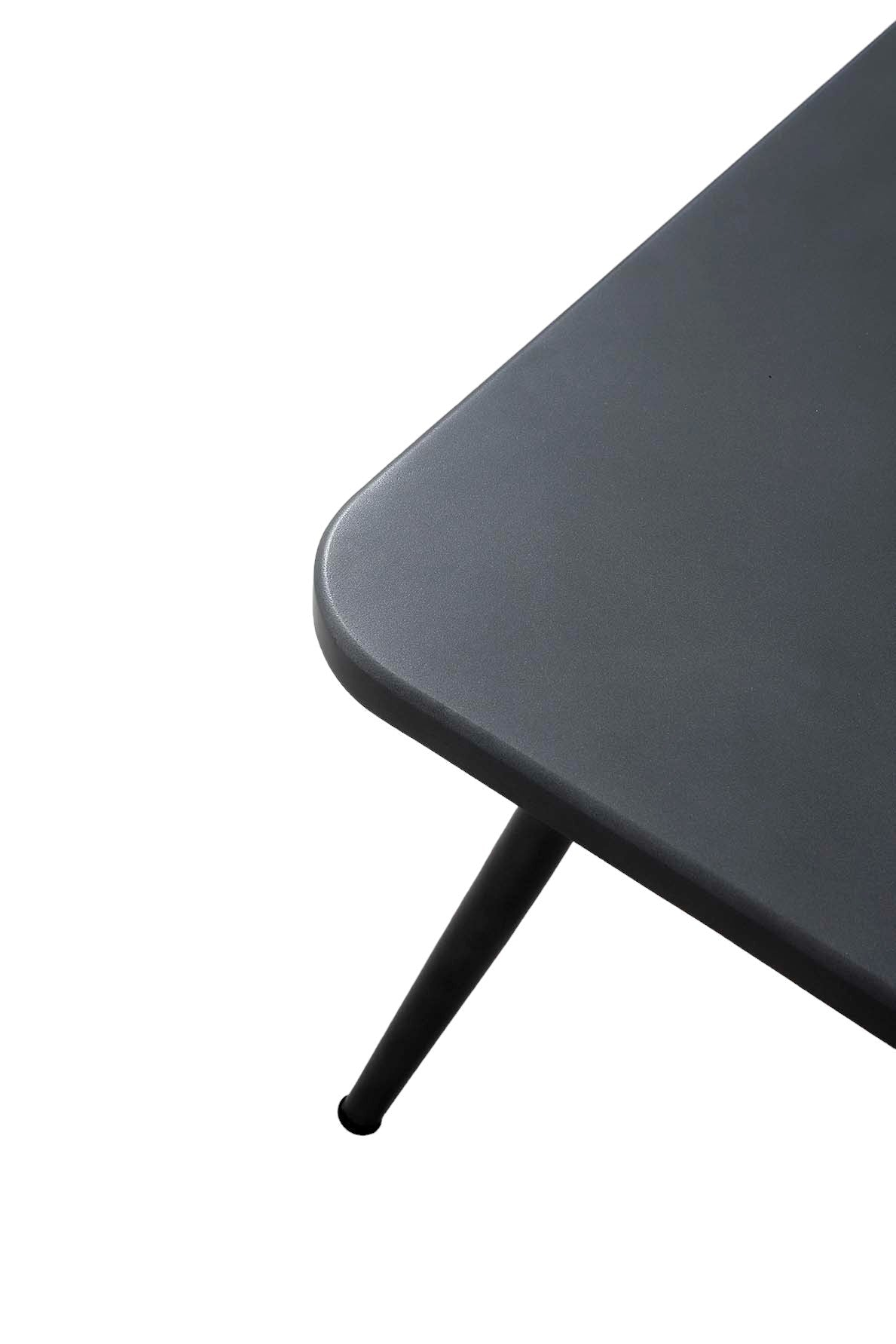 Mesa de Centro Estocolmo de Aluminio bCasual — detalle de textura y acabado