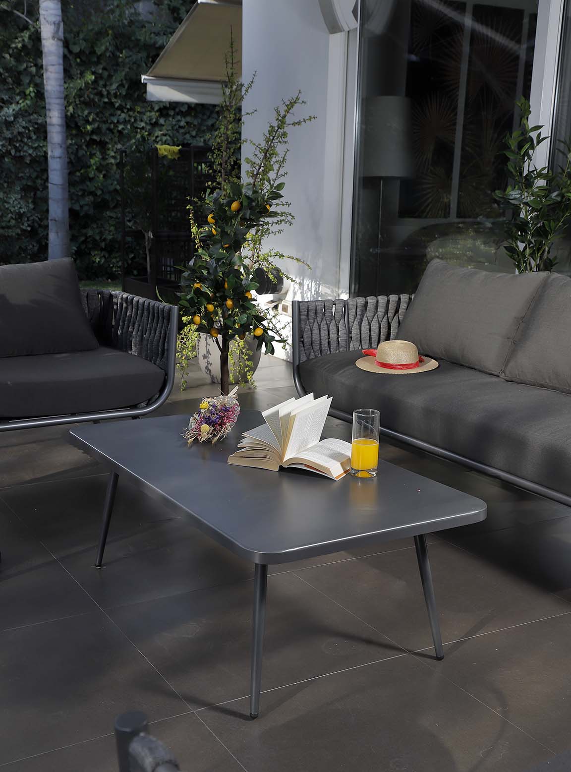 Mesa de Centro Estocolmo de Aluminio - bCasual - bCasual - MY2856ET