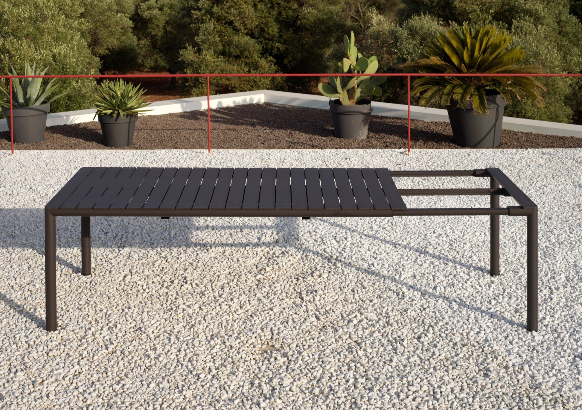 Mesa de terraza extensible Tevere 210 cm a 275 cm - Nardi Italia - bCasual - 4965202000