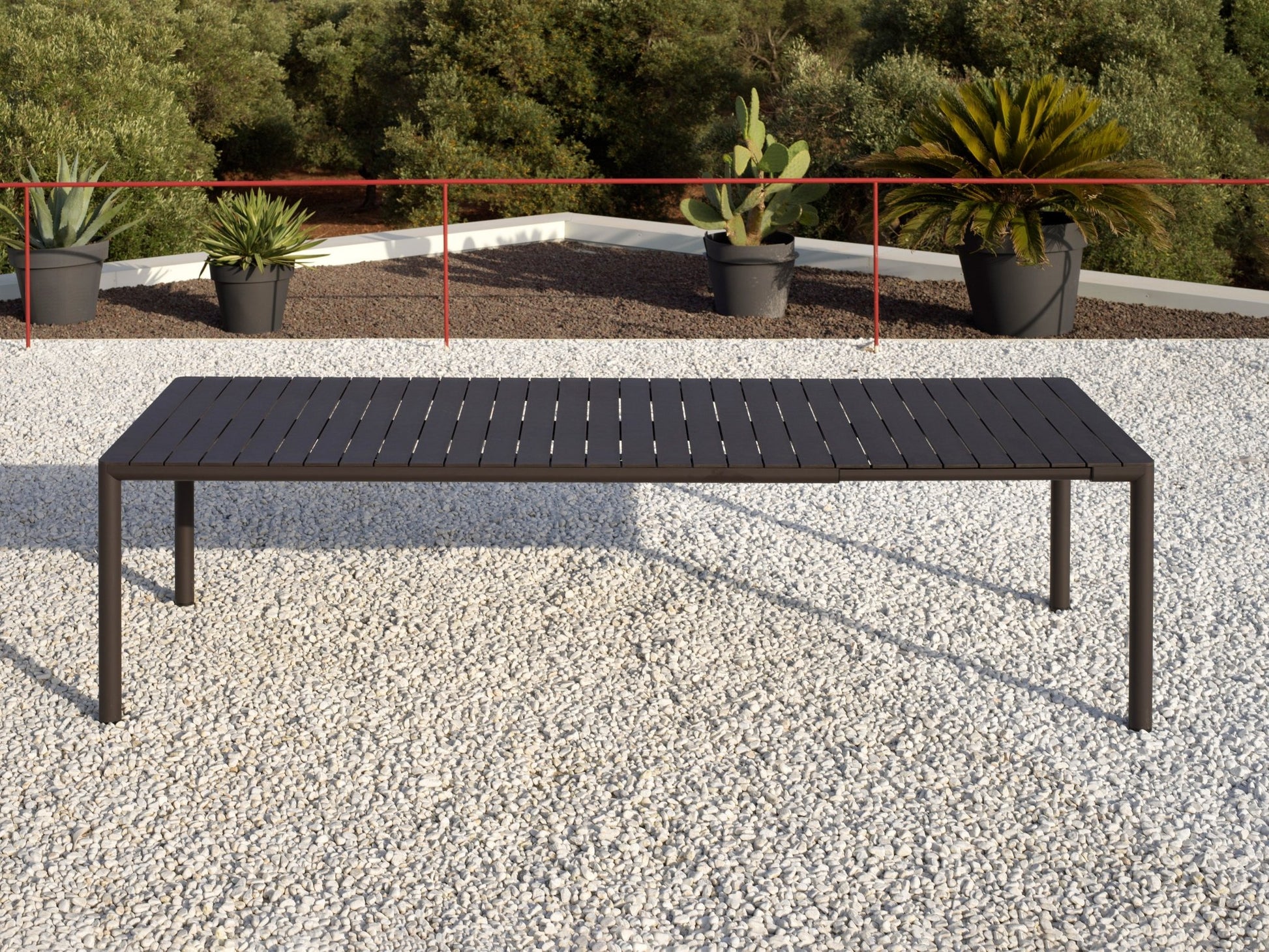 Mesa de terraza extensible Tevere 210 cm a 275 cm - Nardi Italia - bCasual - 4965202000