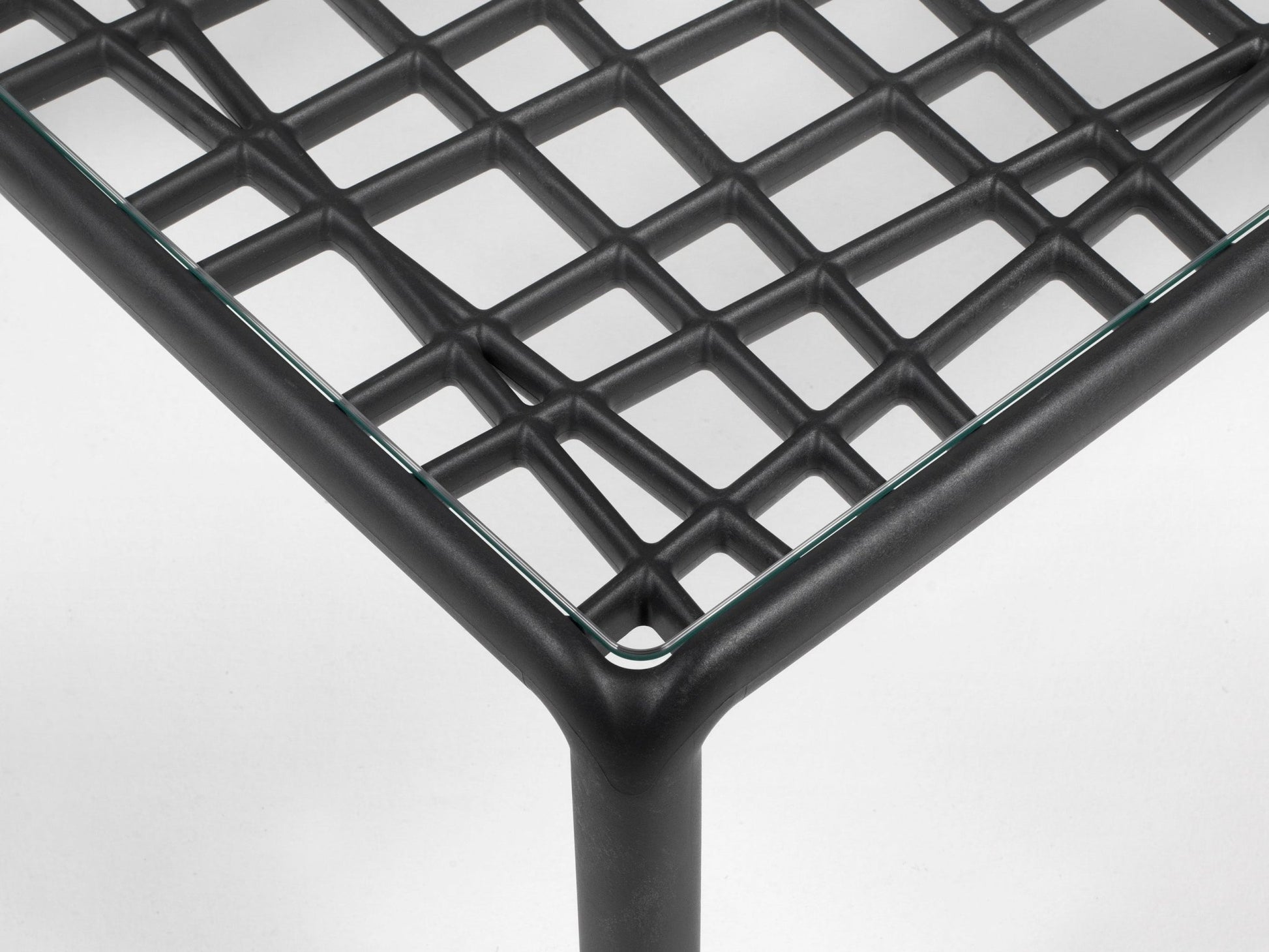 Mesa Komodo con Vidrio de Centro para Terraza - Nardi Italia - bCasual - 4036810501