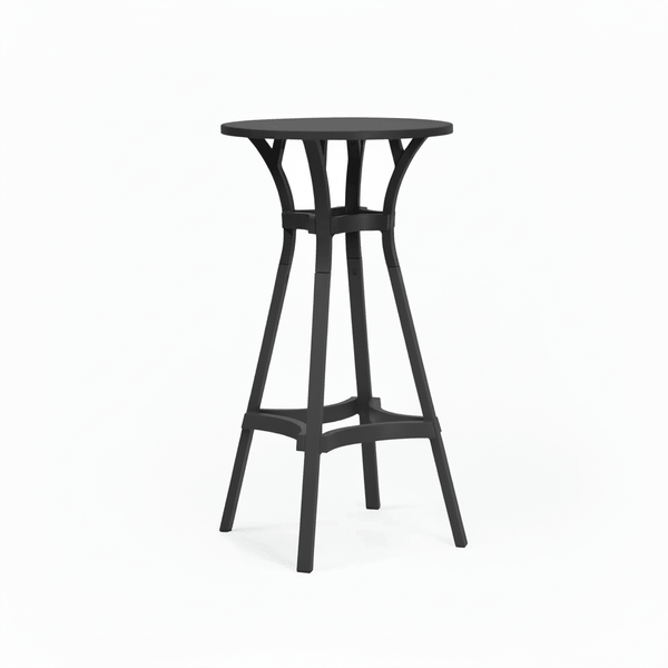 Mesa para Bar Stack 70 Nardi Italia color Basalto — vista de tres cuartos sobre fondo blanco de estudio — bCasual