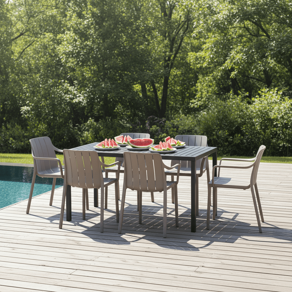 Mesa para Terraza Cube 120x70 cm - Nardi Italia - bCasual -4765202000