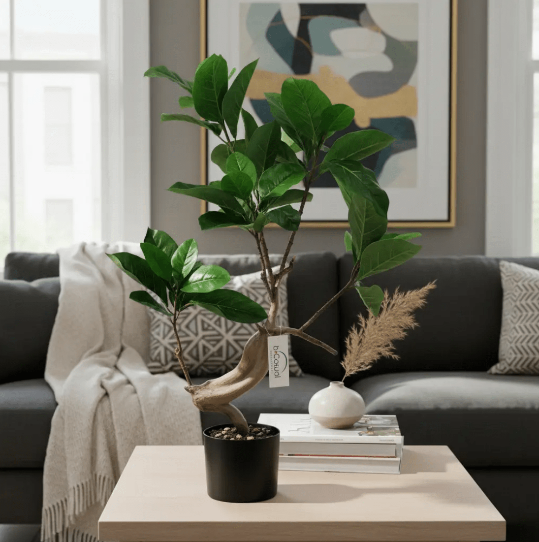 Planta Ficus Artificial 90cm - bCasual -PLA180243-1