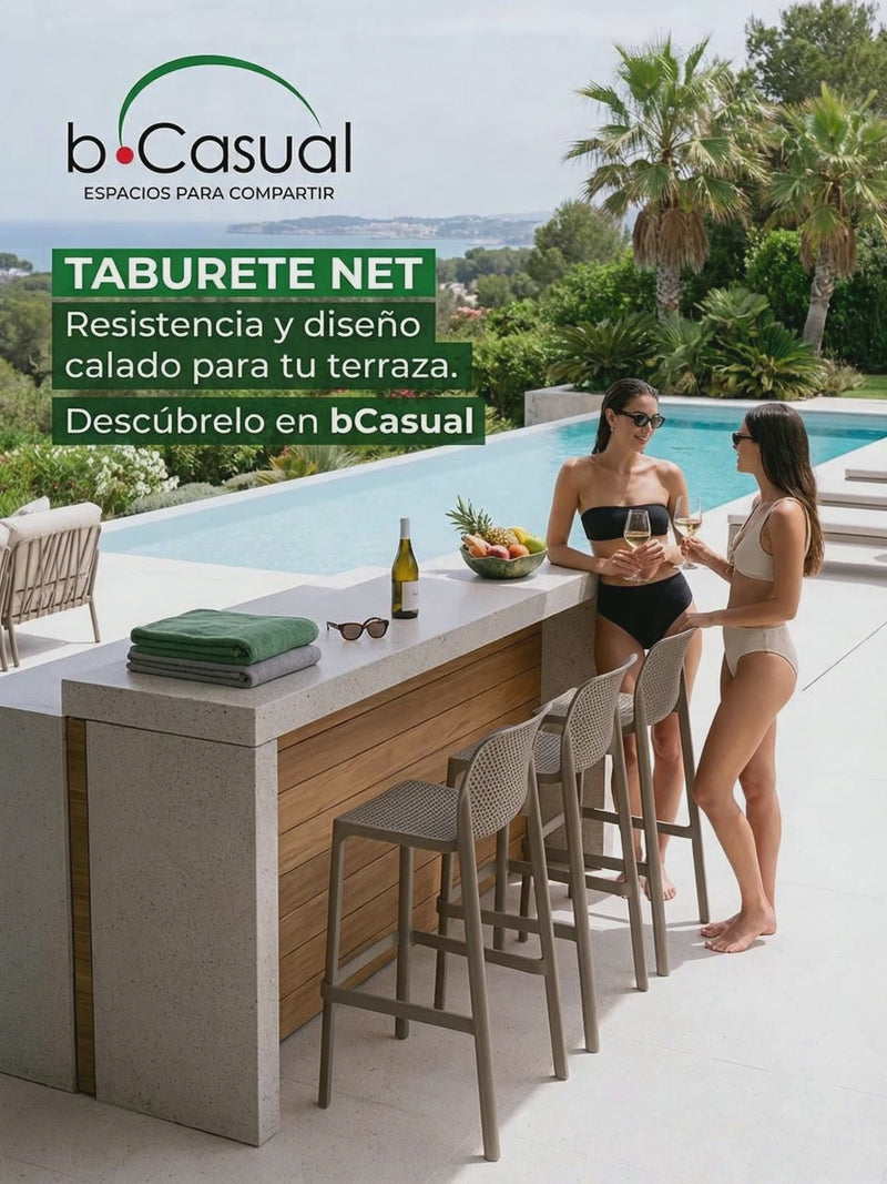 Taburete Net terraza bcasual