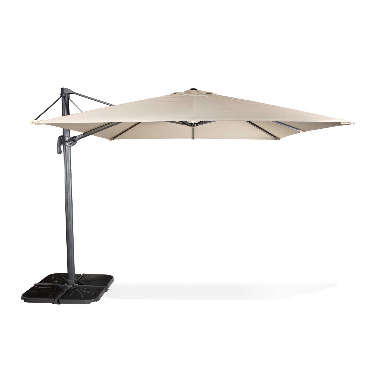 Quitasol para terraza Flexo con cruceta – Incluye base