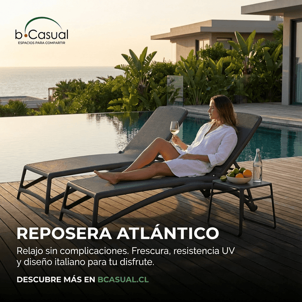 Reposera Atlántico de jardín y pisicina - Nardi Italia - bCasual - 4045002057