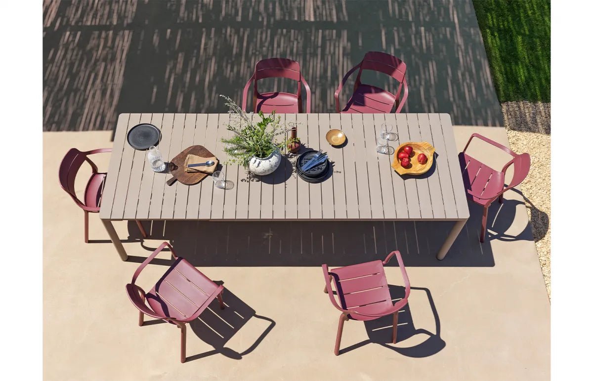 Silla comedor de terraza Cassia con Apoyabrazos - Nardi Italia - bCasual - 4022002000