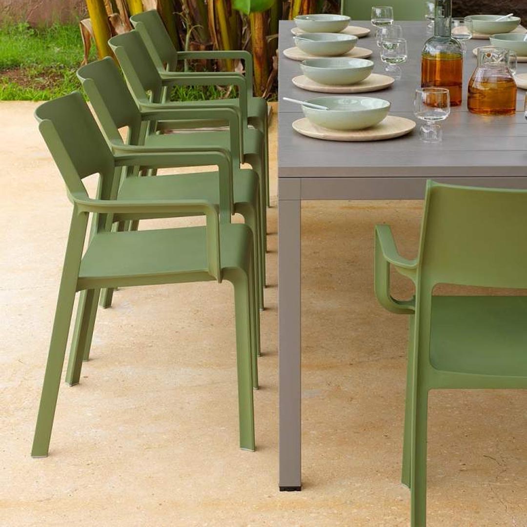 Silla de Terraza Trill con apoyabrazo - Nardi Italia - bCasual - 
