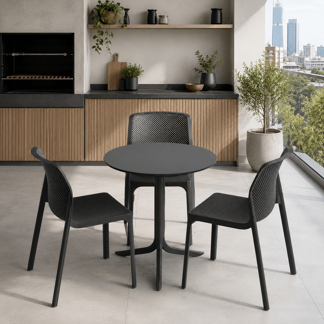 Silla para terraza Bit - Nardi Italia - bCasual -403280200006