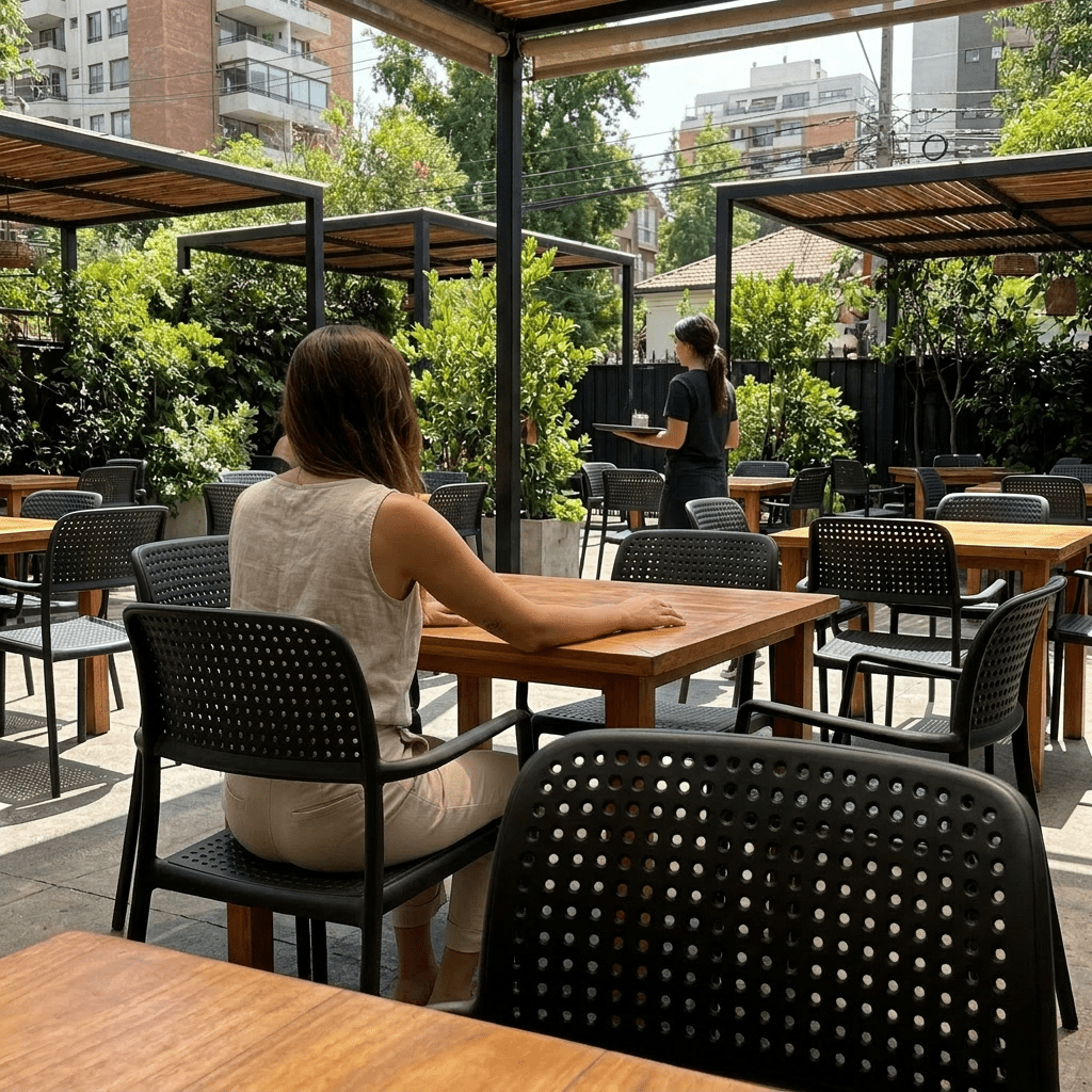 Silla para terraza Bora con Apoyabrazos - Nardi Italia - bCasual - 4024202000