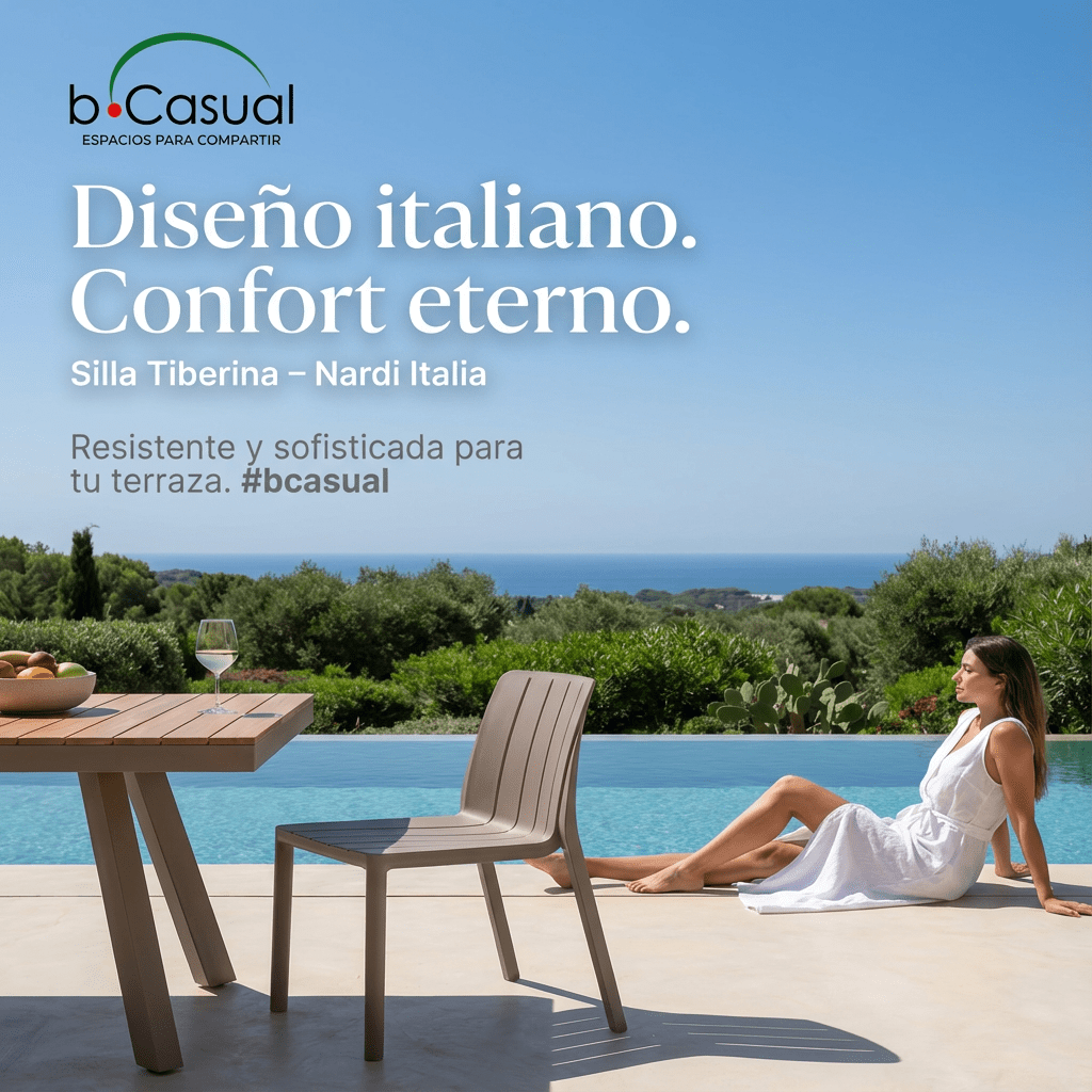 Silla de terraza Tiberina – Nardi Italia - bCasual - 4020624000