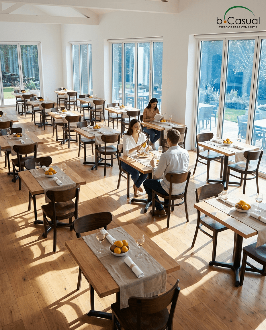 Silla Toronto de madera para Restaurantes - bCasual - bCasual - DG6V5B