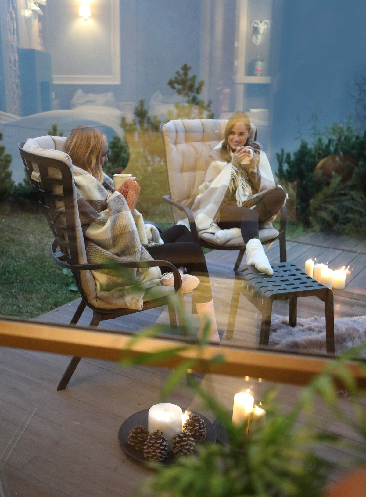 Sillón para terraza Folio con Cojín - Nardi Italia - bCasual -