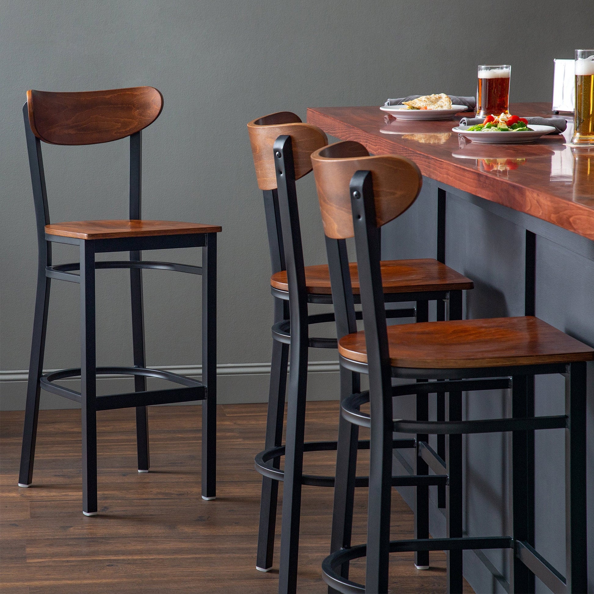 Taburete de Madera Toronto Black bCasual - bCasual - DG6V6B