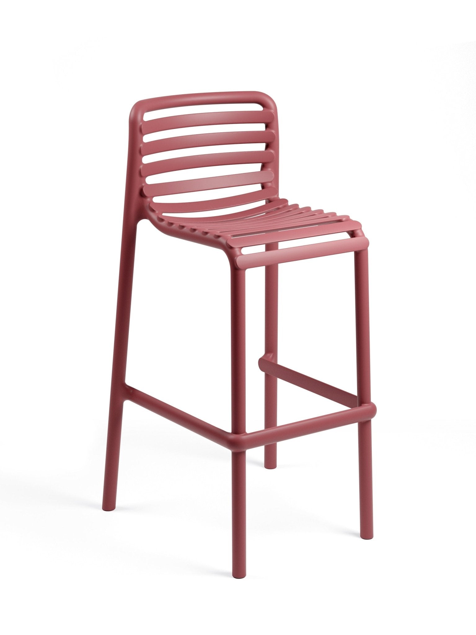 Taburete de terraza rojo Doga 75 cm - Nardi Italia - bCasual - 4034821000