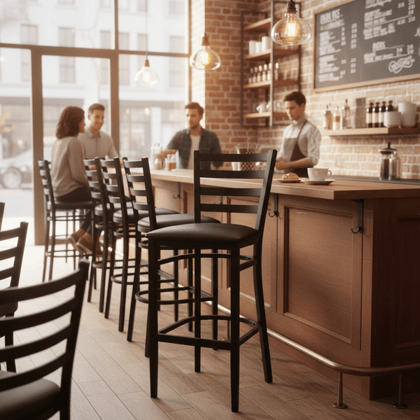 Taburete Manhattan para restaurante - bCasual - bCasual