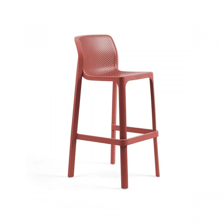 Taburete rojo Net 75 cm - Nardi Italia - bCasual - 4035575000